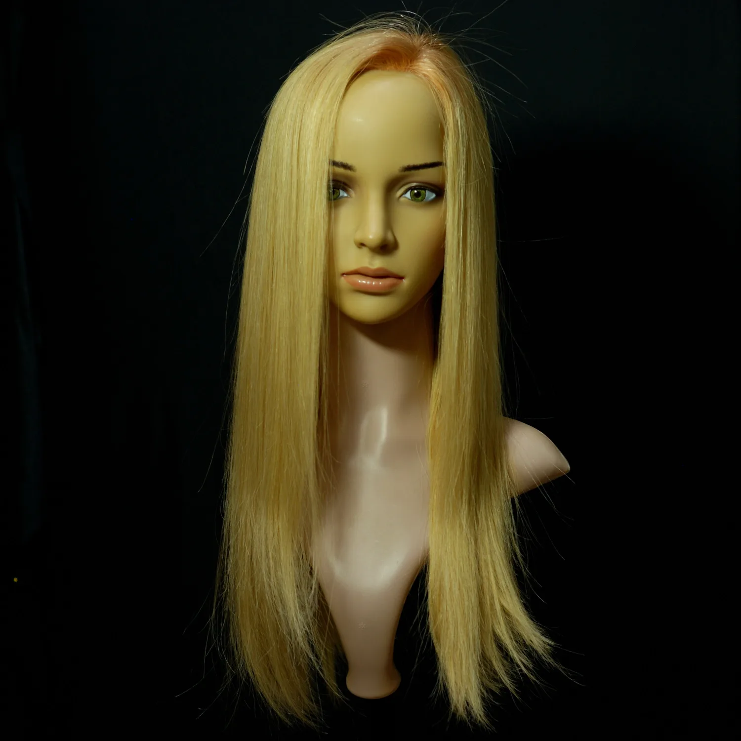 Human Hair Wig - Hand-Tied Monofilament Craftsmanship